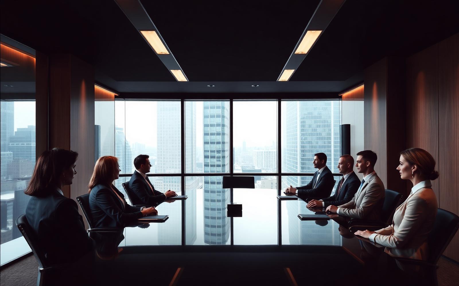 Executive boardroom